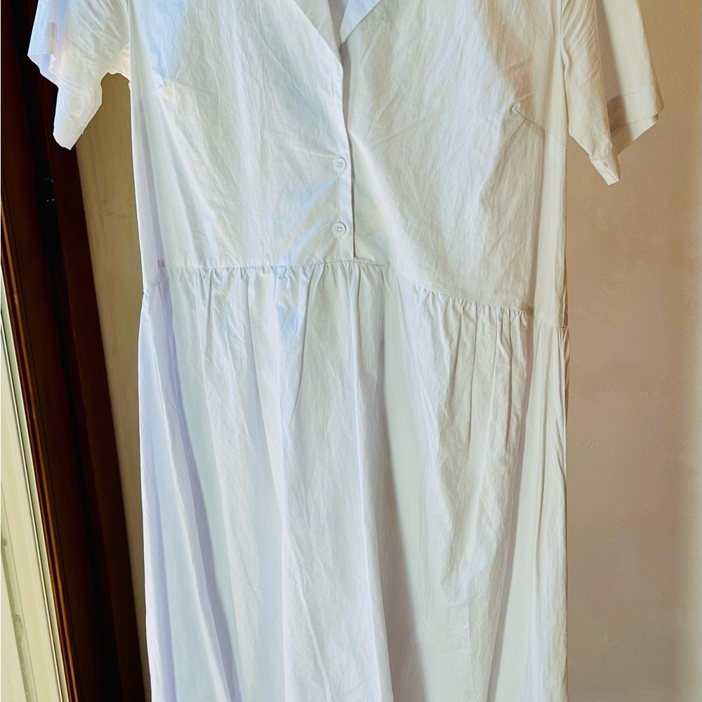 Elegant White Maxi Dress